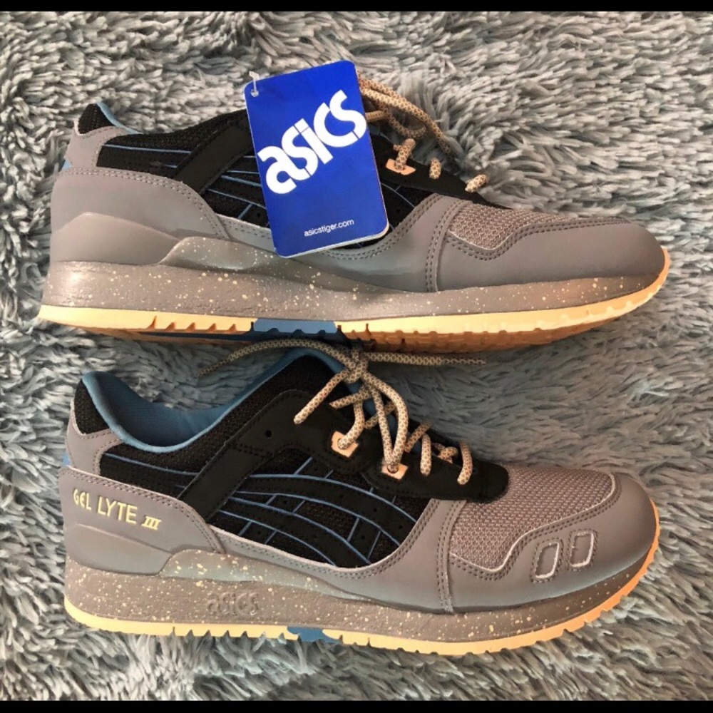 ASICS Gel Lyte III - Gray, Peach Bottom
